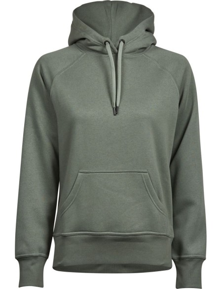 Dámská mikina s kapucí TeeJays 5431 - Leaf green XL